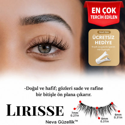 Neva Güzellik™ Sihirli Mıknatıslı Kirpik