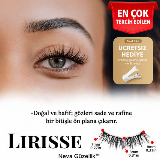 Neva Güzellik™ Sihirli Mıknatıslı Kirpik