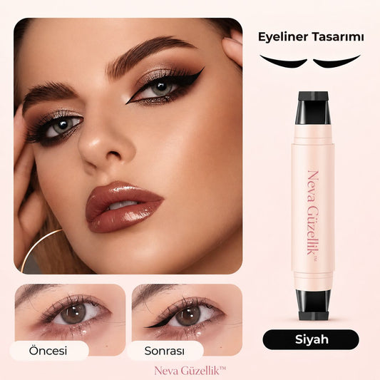 Neva Güzellik™ Hızlı ve Simetrik Eyeliner Stamp